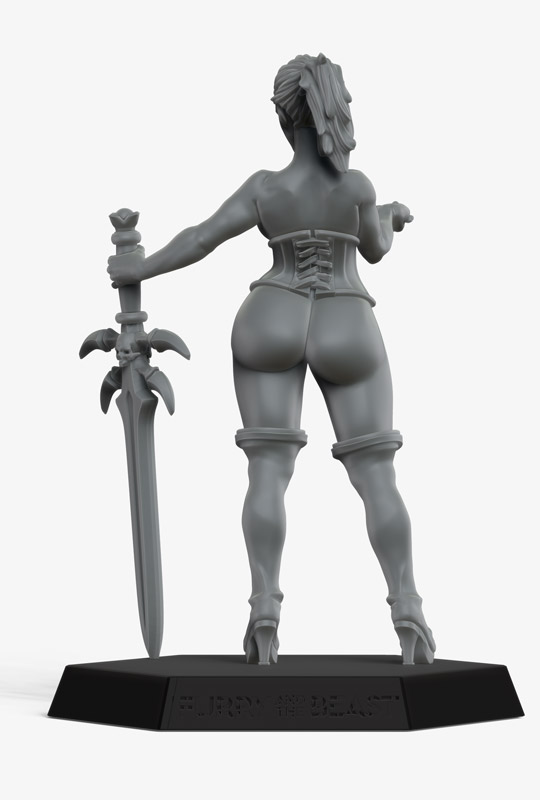 Corrupted_bimbo_2_NSFW succubus nsfw custom miniature with large butt