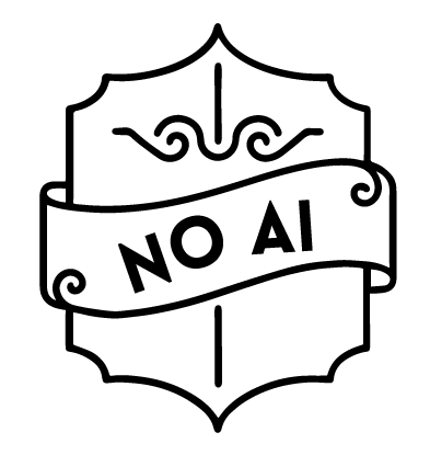 no ai generated badge
