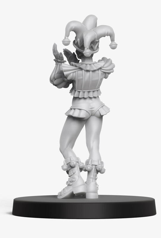 theyBard_NSFW_3 nsfw miniature of a jester femboy bard with cute pants